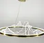 Вишукана підвісна LED люстра з імітацією високогірʼя Line.F Діаметр 80см - мініатюра 7