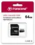 Transcend Карта пам'яті microSD 64GB C10 UHS-I U1 High Endurance (85TB) - мініатюра 3