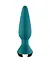 Анальная пробка с вибрацией Satisfyer Plug-ilicious 1, 14 см (зеленый) - миниатюра 5
