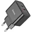 Зарядное устройство Hoco N29 Triumph 35 W (2 Type-C) черный - миниатюра 1