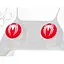 Накладки на стики Thumb Grips 2-pack для PS4-PS5-Xbox White Spider [122995] - миниатюра 2