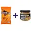 Набор: чипсы кукурузные Doritos со вкусом сыра 90 г + фасолевый хумус 100 Років с копченым луком 280 г - миниатюра 1