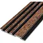 Рейка декоративная Wall Sticker PS 2900х120х11 мм Коричневый с золотыми вкраплениями SW-00002140- - миниатюра 1