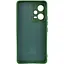 Чохол Silicone Cover Lakshmi Full Camera (A) для Xiaomi Poco X5 5G / Redmi Note 12 5G Зелений / Dark green - мініатюра 2