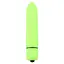 Мини вибропуля для женщин с 10 режимами вибрации 9,3 см салатовый - миниатюра 1