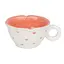 Чашка с блюдцем Нежные сердца 200 мл Розовый - миниатюра 3