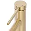 Змішувач для умивальника Rea Foss brushed gold високий REA-B5319 Золотий - мініатюра 4