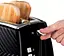 Тостер Russell Hobbs 26390-56 Groove чорний - мініатюра 5