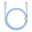 Кабель Baseus Jelly Liquid Silica Gel Fast Charging Data Cable Type-C to iP 20W 2m Blue - мініатюра 1