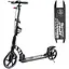 Самокат Best Scooter 93-103х49х14см Чорно-білий 000255824 - мініатюра 1