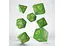 Набор кубиков Classic Runic Green & yellow Dice Set , 7 шт. (SCLR2F) - миниатюра 2