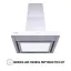 Вытяжка декоративная Т-образная PERFELLI TS 6635 I/WH 1000 LED - миниатюра 3