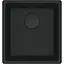 Кухонна мийка Franke Franke Maris, фраграніт, прямокутник, без крил, 403х433х200мм, чаша - 1, монтаж під стільницю, MRG 110-37, чорний матовий - мініатюра 1