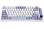 Клавиатура игровая механическая беспроводная Ajazz AK-820WP PRO White-Purple RGB Gift Switch Hot-Swap 2.4G/Bluetooth/USB - миниатюра 2