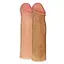 Насадка на пенис Lovetoy Revolutionary Silicone Nature Extender 17.8 см коричневый - миниатюра 3