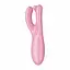 Вібратор для клітора Satisfyer Threesome 4 14 см рожевий - мініатюра 3