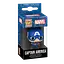 Фігурка брелок Funko Pop Марвел Капітан Америка Marvel Captain America 4 см M CA K1419 - мініатюра 3