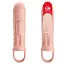 Насадка на пенис Pretty Love Penis Sleeve Sloane 18.5 см телесный - миниатюра 5