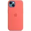 Оригинальный силиконовый чехол Apple Silicone Case MagSafe для iPhone 13 Pink Pomelo (MM253ZE/A) - миниатюра 3