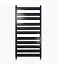 Рушникосушка водяна Heizung Париж WP 10/55 1125х550 мм 540 Вт Чорний 30412 - мініатюра 1