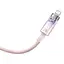 Кабель Baseus Explorer Series Fast Charging Cable with Smart Temperature Control USB to iP 2.4A 1 мpink - миниатюра 3