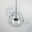 Подвесной светильник-молекула Ø 30 см + 4 шарика в хроме | Line F | Ст. AA397-300+4 CH+CL - миниатюра 6