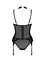 Корсет Obsessive Lingerie-Brasica M/L чорний - мініатюра 6