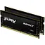 Модуль памяти Kingston Fury Impact SO-DIMM 2x8GB/3200 DDR4 (KF432S20IBK2/16) - миниатюра 1
