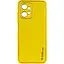 Шкіряний чохол Epik Xshield для Xiaomi Redmi Note 12 4G Жовтий / Yellow - мініатюра 1