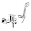 Смеситель для ванны Paffoni Orange с душевым гарнитуром chrome OG023CR, Хром - миниатюра 1