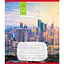 Зошит загальний "Захід сонця у місті" Leader 096-630190K-2 в клітинку, 96 аркушів - мініатюра 1