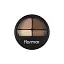 Палетка тіней для повік Flormar Quartet Eye Shadow, відтінок 401 (Copper Dreams), 12 г (8000019545072) - мініатюра 1