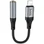 Переходник Hoco Lightning to 3.5 мм Fresh digital audio converter LS36A 0.12 м DA - миниатюра 1