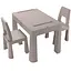 Комплект меблів Tega Baby Teggi Multifun: стіл + 2 стільця stone (TI-011-177) - мініатюра 1