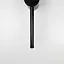 Дизайнерський чорний настінний світильник LED Line F BD 88002/600 BK - мініатюра 3