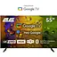 2E Телевизор 55" LED 4K 60Hz Smart Google TV Black - миниатюра 1