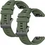 Ремешок DK CDK для Garmin MARQ Athlete 22mm Silicone Sport Band Classic 2 шт. (015189) (green) - миниатюра 1
