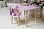 Детский прямоугольный столик со стульчиком Бабочка (Фиолетовый) - миниатюра 10