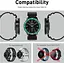 Безель Sikai для смартгодинника Xiaomi Watch S3/S4 Green-black - мініатюра 8