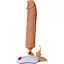 Вибратор на присоске B - Series EasyLove Boss Mr. Perfect Vibration 24.5 см телесный - миниатюра 1