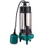 Насос дренажно-фекальний Zegor WAV1100DF з поплавком і ножем 1,5 кВт H13m 30412 - мініатюра 1