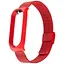 Ремешок Миланская Петля Mi Band 5/6 Красный - миниатюра 1