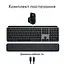 Комплект (клавиатура, мышь) беспроводной Logitech MX Keys S Combo for Mac Space Grey (920-012845) - миниатюра 9