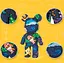 Конструктор Limo Toy Magic Blocks Акваріум на 3031 деталь, ведмедик Bearbrick 40.5 см - мініатюра 2