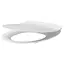 Сиденье для унитаза Cersanit Delfi duraplast Slim антибактериальное Soft Close K98-0138 - миниатюра 1