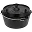 Котел-жаровня чугунная Petromax Dutch Oven ft9 плоское дно 7.5 л (1017-ft9-t) - миниатюра 1