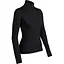 Термокофта Icebreaker Atom LS Zip WMN XS Чорний (1052-101 474 001 XS) - мініатюра 1