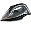 Праска Magio MG-530, Black/Grey, 3000W, підошва кераміка, резервуар для води 380мл, паровий удар 120г/хв, функція самоочищення від накипу, антикапля - мініатюра 1
