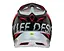 Велошолом Troy Lee Designs D4 Composite Helmet Qualifier Silver/Red XL (1106-140559035) - мініатюра 5