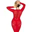 Сукня Leg Avenue Lace and Net Bodycon Gown One Size - мініатюра 6